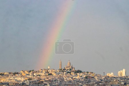 Photo for Rainbow in the city of jerusalem - Royalty Free Image