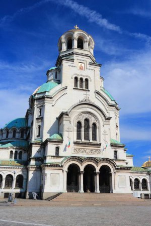 Photo for Bulgaria - Sofia Cathedral of St. Alexander Nevsky. Balkan landmarks. - Royalty Free Image