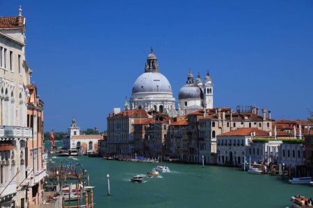 Gran Canal en Venecia, Italia. Nombre en italiano: Canal Grande.