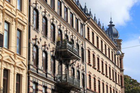 Téléchargez les photos : Gothenburg en Suède. Architecture de quartier Vasastan. - en image libre de droit