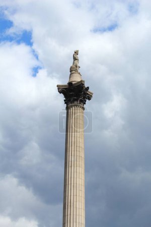 Photo for Admiral Nelson's Column at Trafalgar Square, London, UK. - Royalty Free Image