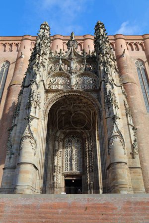 Téléchargez les photos : Albi, France. Cathédrale d'Albi Basilique Sainte-Cécile. Site du patrimoine mondial de l'UNESCO. - en image libre de droit