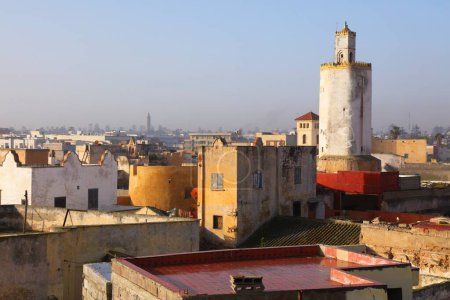 El Jadida Stadt, Marokko. Marokkanisches Wahrzeichen - ehemalige portugiesische Kolonialstadt, UNESCO-Weltkulturerbe.