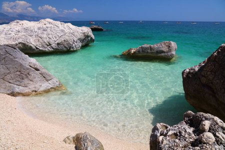 Cala Goloritze plage parfaite en Sardaigne, Italie. Baunei in Ogliastra province de Sardaigne île.