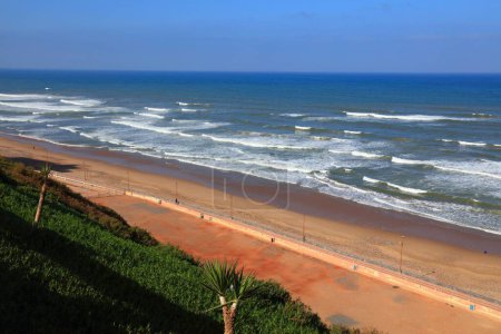 Maroc nature. Sidi Ifni plage paysage. Côte Atlantique au Maroc.