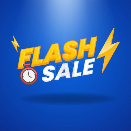 Téléchargez les photos : Bannière de vente flash pour site Web - en image libre de droit