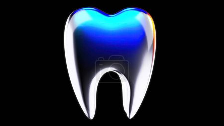Foto de Icono dental médico - Ilustración 3D - Imagen libre de derechos