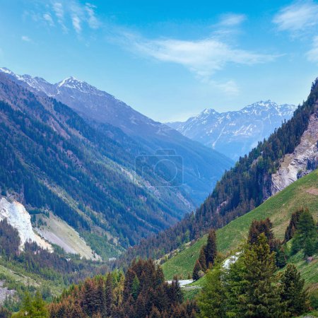 Téléchargez les photos : Vue sur la montagne depuis la Kaunertaler Gletscherstrasse (Kaunertal, Autriche, Tyrol
). - en image libre de droit