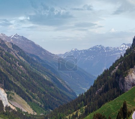 Téléchargez les photos : Vue sur la montagne depuis la Kaunertaler Gletscherstrasse (Kaunertal, Autriche, Tyrol
). - en image libre de droit