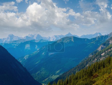 Photo for Tranquil summer Alps mountain (view from Grossglockner High Alpine Road) - Royalty Free Image