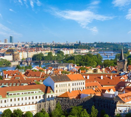 Foto de Vista de Stare Mesto (Ciudad Vieja), Praga, República Checa - Imagen libre de derechos