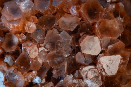Photo for Close up image with the crystals of an Aragonite Star Cluster said to have ealing energy helpful in removing negativity and fear from the body. - Royalty Free Image