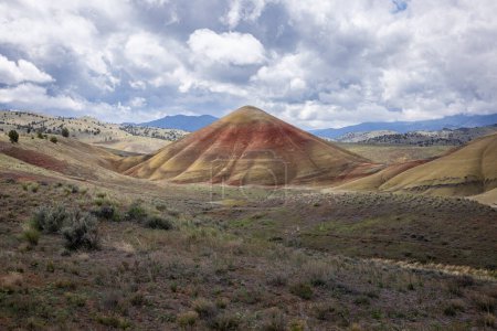 Beau paysage coloré des collines peintes dans l'est de l'Oregon, près de John Day.