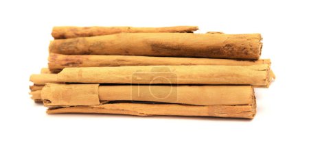 Photo for Cinnamon sticks isolated on white background - Royalty Free Image
