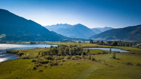 Téléchargez les photos : Zell am See dans la région de Zell am See-Kaprun, Alpes autrichiennes, Salcburgerland - en image libre de droit