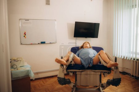 Photo for Simulation mannequin for childbirth during training for obstetricians. . High quality photo - Royalty Free Image
