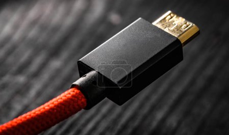 Photo for Hdmi Video Connector, Close Up View - Royalty Free Image