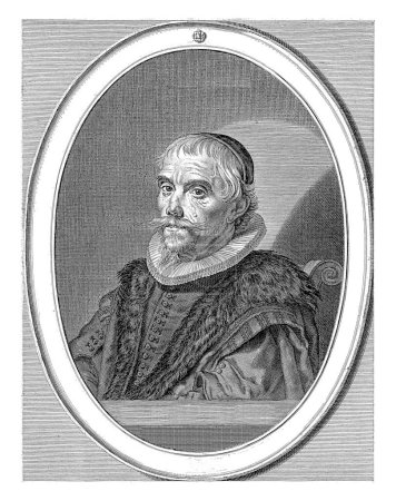 Foto de Retrato del teólogo de Ámsterdam Jacobus Laurentius. - Imagen libre de derechos