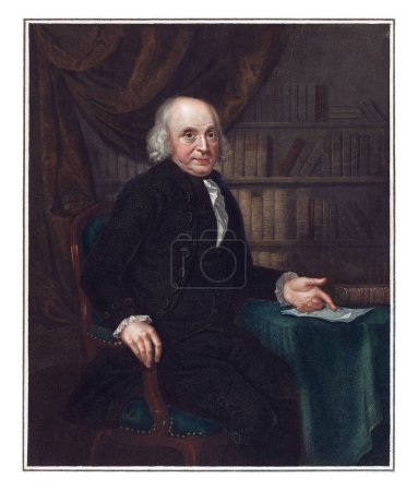 Téléchargez les photos : Portrait d'Adolph Werner van Pallandt tot Zuthem, Drost van IJsselmuiden, Luigi Schiavonetti, d'après Adriaan de Lelie, 1790-1810, gravé à l'ancienne. - en image libre de droit