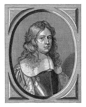 Foto de Retrato de Octava de Ligne, Príncipe de Arenberg, hijo de Alberto de Ligne. - Imagen libre de derechos