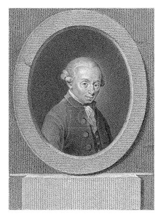 Photo for Portrait of Immanuel Kant, Lambertus Antonius Claessens - Royalty Free Image