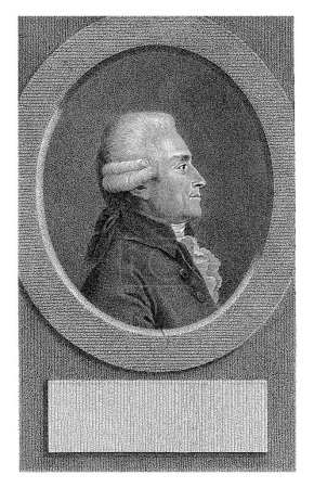 Photo for Portrait of Emmanuel Marie Michel Philippe Freteau de Saint Just, Lambertus Antonius Claessens, c. 1792 - c. 1808 - Royalty Free Image