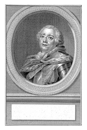 Téléchargez les photos : Portrait de Guillaume IV, prince d'Orange-Nassau, Jacob Houbraken, d'après Mutsart, d'après Aert Schouman, 1757 - 1759 - en image libre de droit