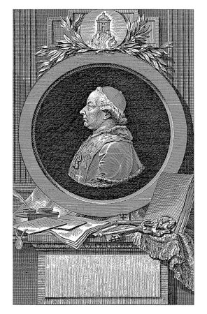 Foto de Retrato del Papa Pío VI, Johann Ernst Mansfeld, 1782 - Imagen libre de derechos