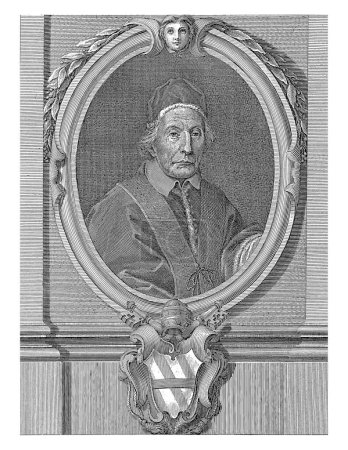 Foto de Retrato del Papa Clemente XII, Rocco Pozzi, después de Agostino Masucci, 1740 - 1780 - Imagen libre de derechos