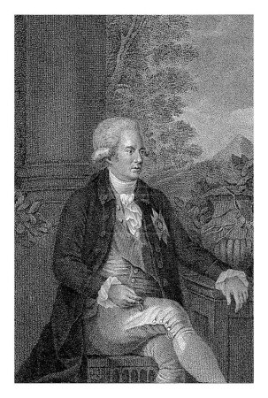 Photo for Portrait of George Macartney 1st Earl Macartney, Lambertus Antonius Claessens, c. 1792 - c. 1808 - Royalty Free Image