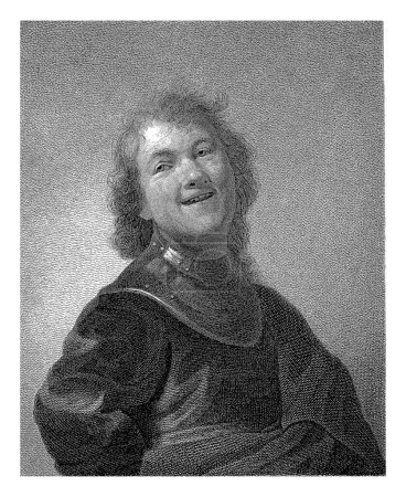 Photo for Laughing Man, Lambertus Antonius Claessens, after Frans Hals, c. 1829 - c. 1834 - Royalty Free Image