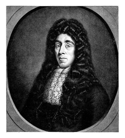 Foto de Retrato del médico Abraham Cyprianus, Juriaen Pool (II), 1675 - 1745 - Imagen libre de derechos