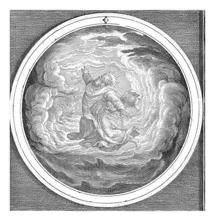 Premier Jour de Création : Dieu crée le Ciel et la Terre, Nicolaes de Bruyn, d'après Maerten de Vos, 1581 - 1656 Premier Jour de Création : Dieu crée le Ciel et la Terre.