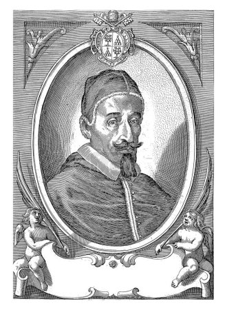 Foto de Retrato del Papa Alejandro VII, anónimo, 1655 - Imagen libre de derechos