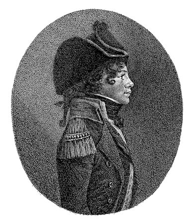 Téléchargez les photos : Portrait de Willemoes, Johann Jakob Rieter, 1801 - 1823 - en image libre de droit