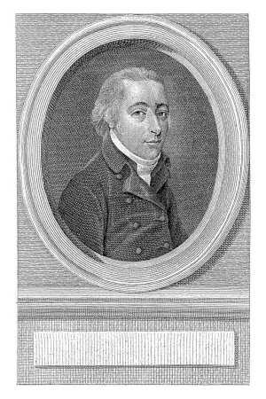 Foto de Retrato de Samuel Iperuszoon Wiselius, Reinier Vinkeles (I), 1785 - 1796 Retrato del estadista y poeta Samuel Iperuszoon Wiselius. - Imagen libre de derechos