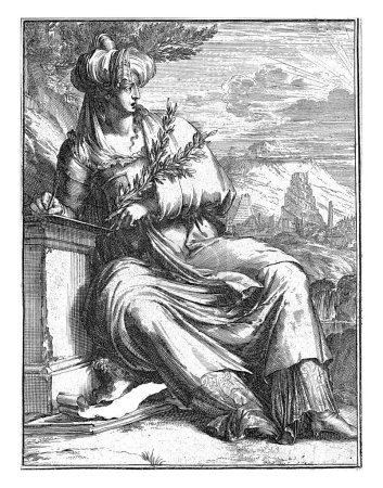 Téléchargez les photos : Sibylle libyen, Romeyn de Hooghe (attribué à), 1688 Sibylle libyen - en image libre de droit