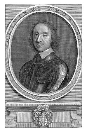Téléchargez les photos : Portrait d'Oliver Cromwell, Pieter van Gunst, 1659-1731 Oliver Cromwell, Lord Protecteur du Royaume-Uni et chef militaire anglais. - en image libre de droit