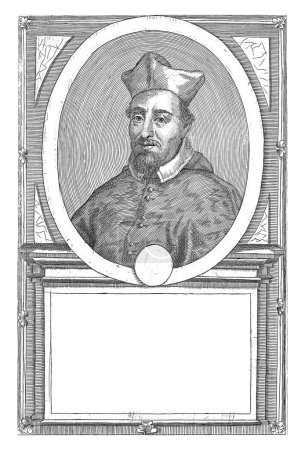Téléchargez les photos : Portrait de Pietro Antonio Camilli, 56ème Ministre Général de l'Ordre Franciscain, Antonio Luciani (attribué à), 1710 - 1738 - en image libre de droit