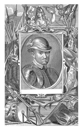 Foto de Retrato de Giovan Luigi Vitelli, Arnold Loemans, 1632 - 1661 Retrato de Giovan Luigi 'Chiappino' Vitelli, marqués de Cetona y general en el ejército español de Flandes. - Imagen libre de derechos