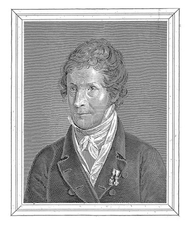 Téléchargez les photos : Portrait de Bertel Thorvaldsen, C. Buscher, d'après Christian Hornemann, 1829-1832 - en image libre de droit