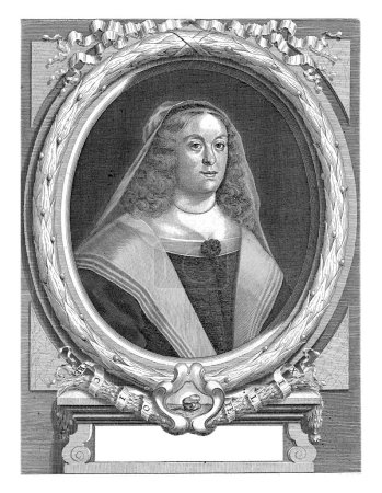 Téléchargez les photos : Portrait de Jean Baptiste Rousseau (1671-1741), Hendrik D. Jzn Sluyter, 1858 Portrait de l'écrivain et compositeur français Jean Baptiste Rousseau 1671-1741 - en image libre de droit