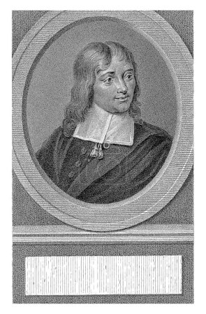 Photo for Portrait of Antonius Heinsius, Lambertus Antonius Claessens, after G. v.d. Oakwood, c. 1792 - c. 1808 - Royalty Free Image