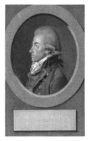 Photo for Portrait of Antoine Pierre Joseph Marie Barnave, Lambertus Antonius Claessens, c. 1792 - c. 1808 - Royalty Free Image