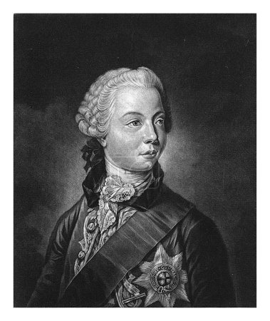 Téléchargez les photos : Portrait de Guillaume V, prince d'Orange-Nassau, John Greenwood, d'après Tethart Philip Christian Haag, 1755-1792 - en image libre de droit