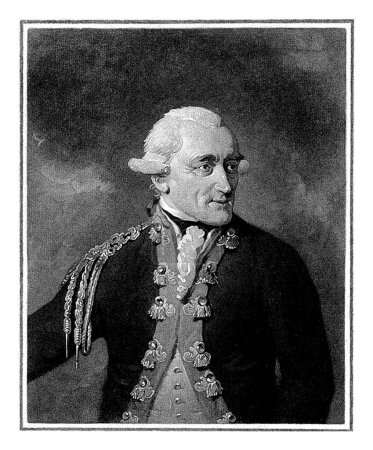 Photo for Portrait of Carel Baron van Boetzelaer, Charles Howard Hodges, 1794 Carel Baron van Boetzelaer, lieutenant-general and commander of Willemstad. - Royalty Free Image