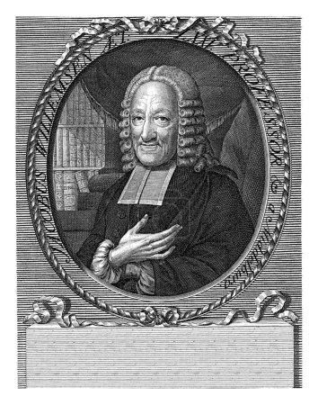 Téléchargez les photos : Portrait du professeur Jacob Willemsen, Antoine Alexandre Joseph Cardon, d'après Leonard Jozef Ferrier, en 1769 ou après - en image libre de droit
