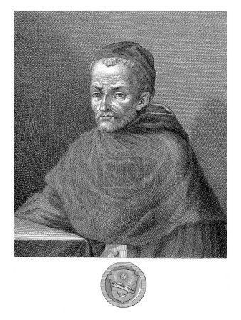Téléchargez les photos : Portrait du théologien Pietro Paolo Giannerino, Gaetano Vascellini, d'après Angiol. Lorenzo de Giudici, d'après inconnu, 1755 - 1805. - en image libre de droit
