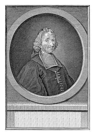 Téléchargez les photos : Portrait de François de Salignac de la Mothe Fenelon, Jean Henri van Schawberg, 1732 - 1760 Buste à droite de François de Salignac de la Mothe Fenelon. - en image libre de droit