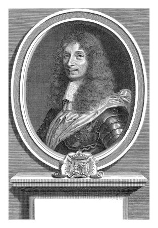 Photo for Portrait of Jacques II de Castelnau-Mauvissiere, Frans Pilsen, 1710 - 1784 Portrait of Jacques II de Castelnau-Mauvissiere, Marquis of Castelnau and Marshal of France. - Royalty Free Image